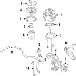 Volvo Shock Absorber 31290313