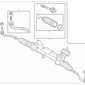 Volvo Steering Gear Exc 36012785