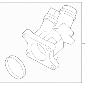Volvo Thermostat Housing 31474800
